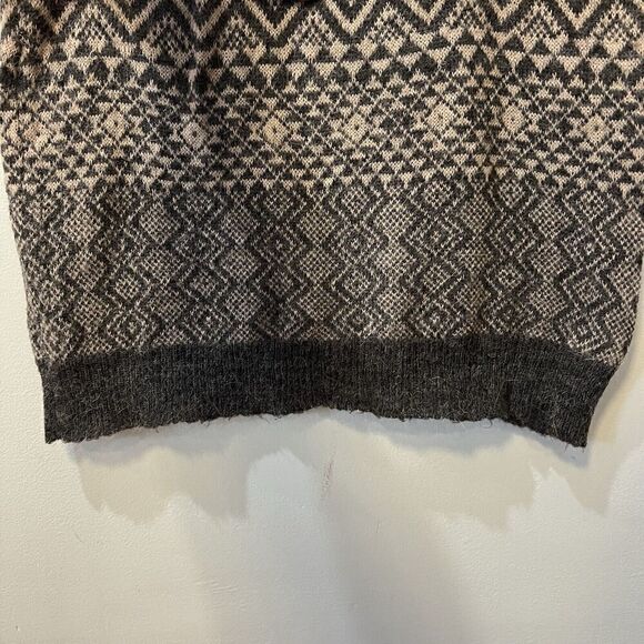 Anthropologie Sparrow Sweater Dress Size Small Gray Alpaca Wool Long Sleeve - Picture 7 of 10